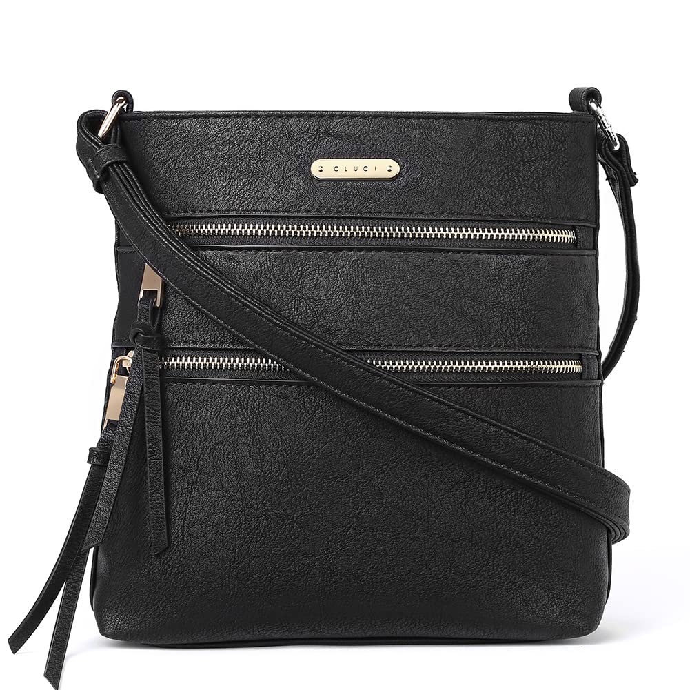 Foto 2 pulgar | Bolsos Tipo Bandolera Cluci Para Mujer De Piel Suave Con Correa Ajustable - Venta Internacional.