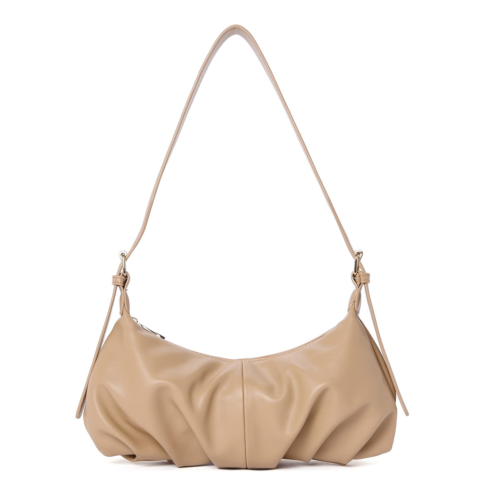 Bolso De Hombro Cluci Dumpling Small Hobo De Cuero Vegano Para Mujer - Venta Internacional.