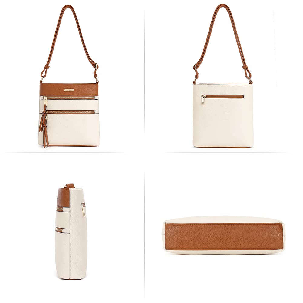 Foto 7 pulgar | Bolsos Tipo Bandolera Cluci Para Mujer De Piel Suave Con Correa Ajustable - Venta Internacional.