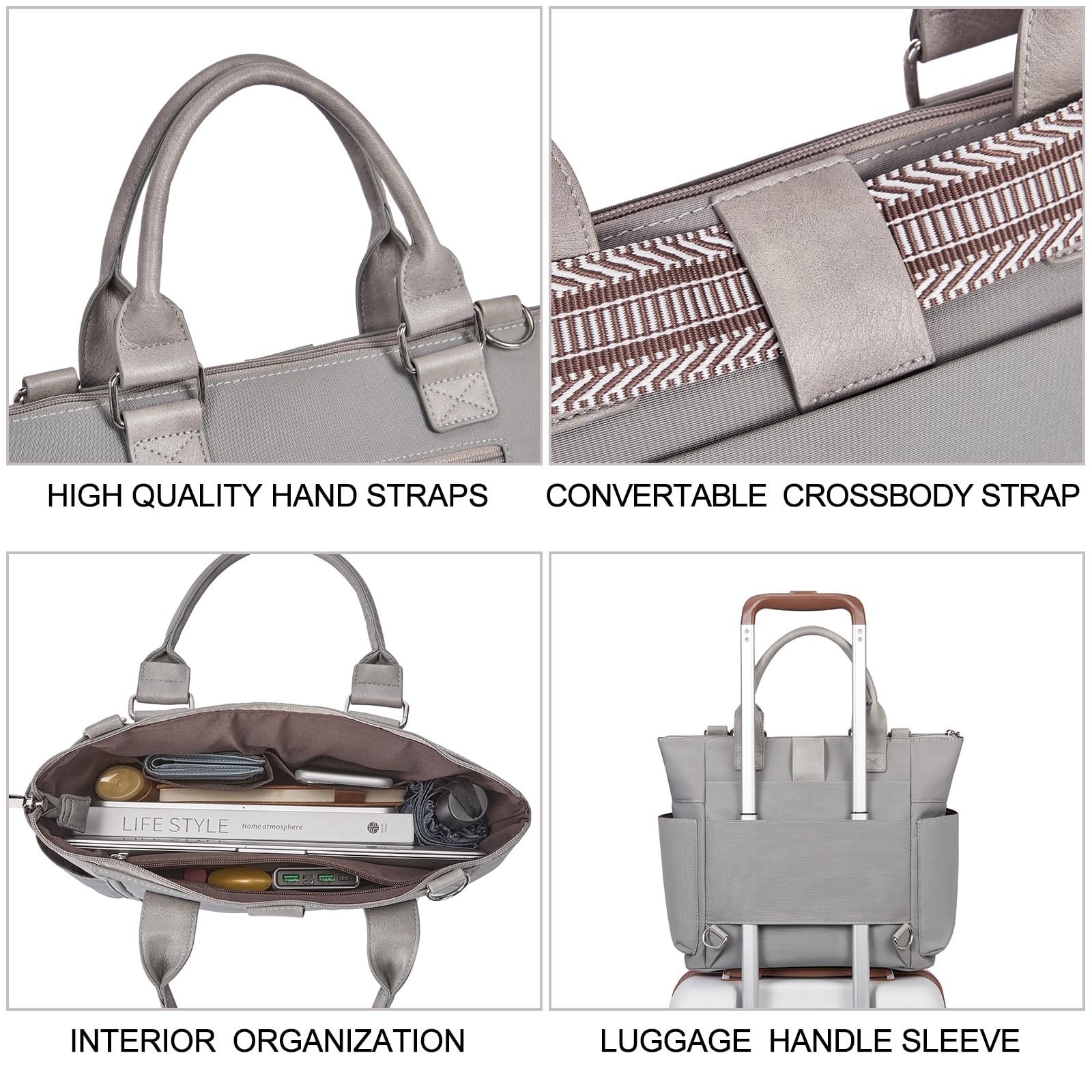 Foto 5 | Bolsa Cluci Ciuci De Nailon Para Mujer Con Correa Ajustable - Venta Internacional.