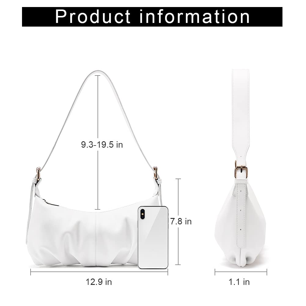 Foto 4 pulgar | Bolso De Hombro Cluci Dumpling Small Hobo De Cuero Vegano Para Mujer - Venta Internacional.