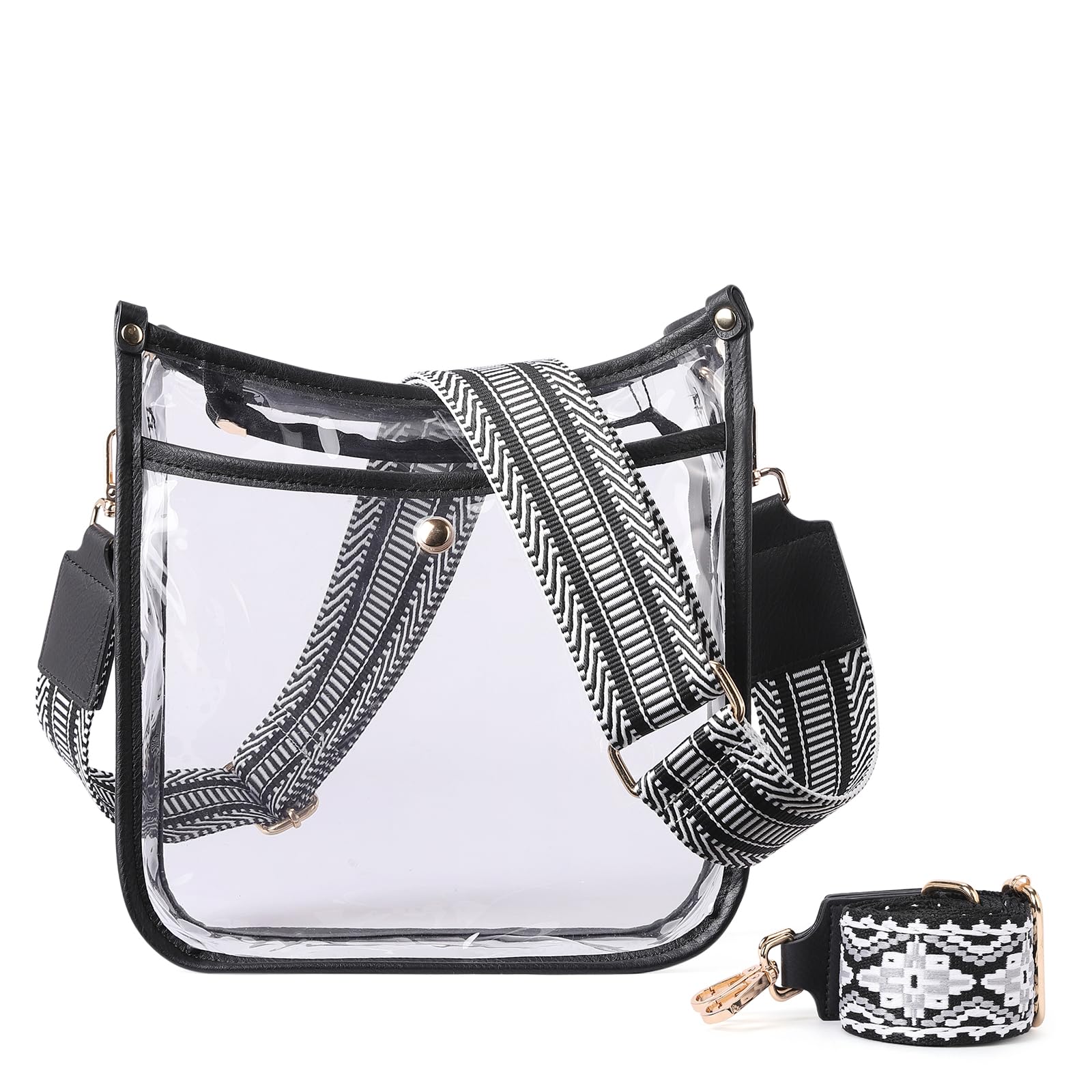 Bolso Cluci Transparente Para Estadios, Eventos, Bandolera Impermeable - Venta Internacional.