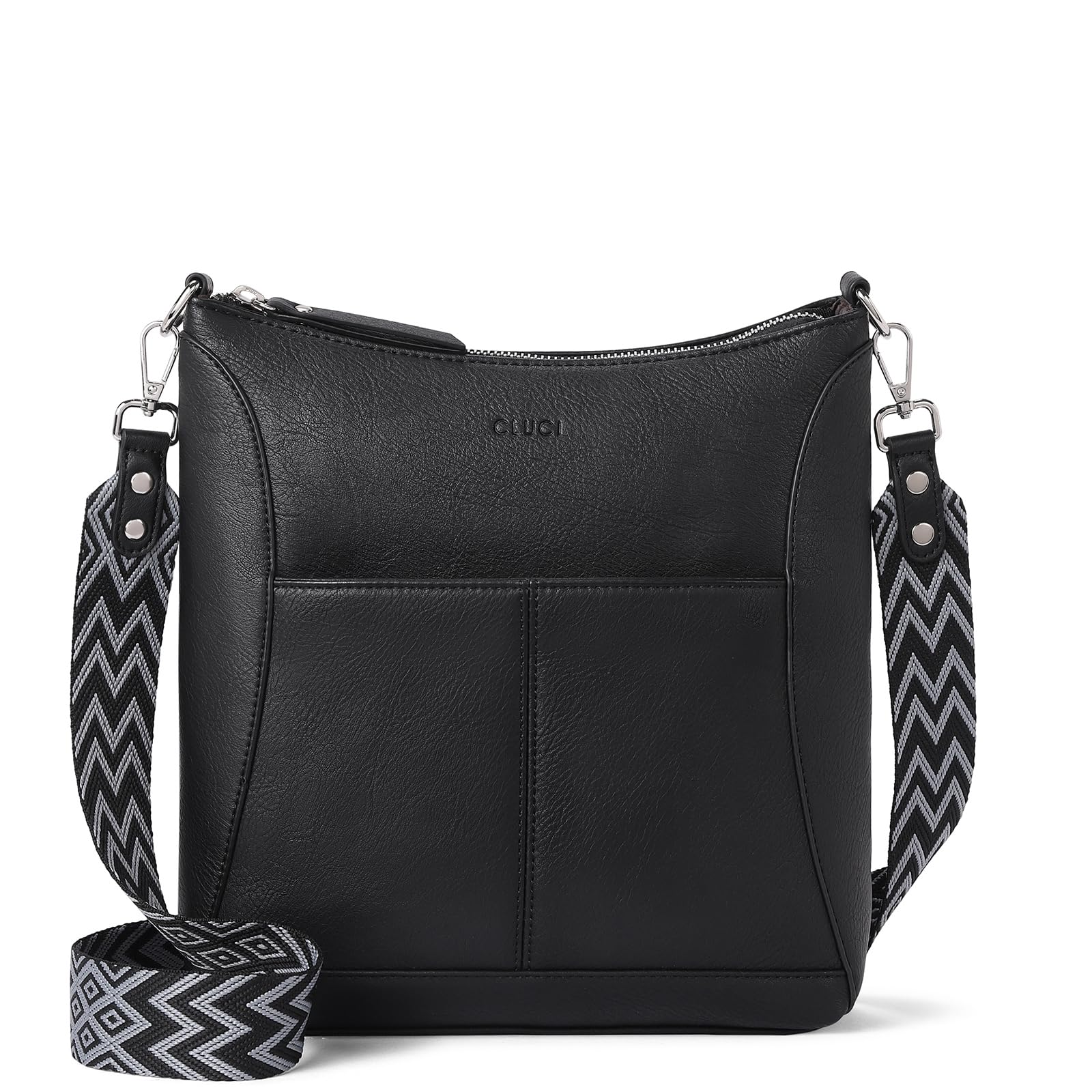 Bandolera Cluci De Piel Con Bandolera Mediana Para Mujer - Venta Internacional.
