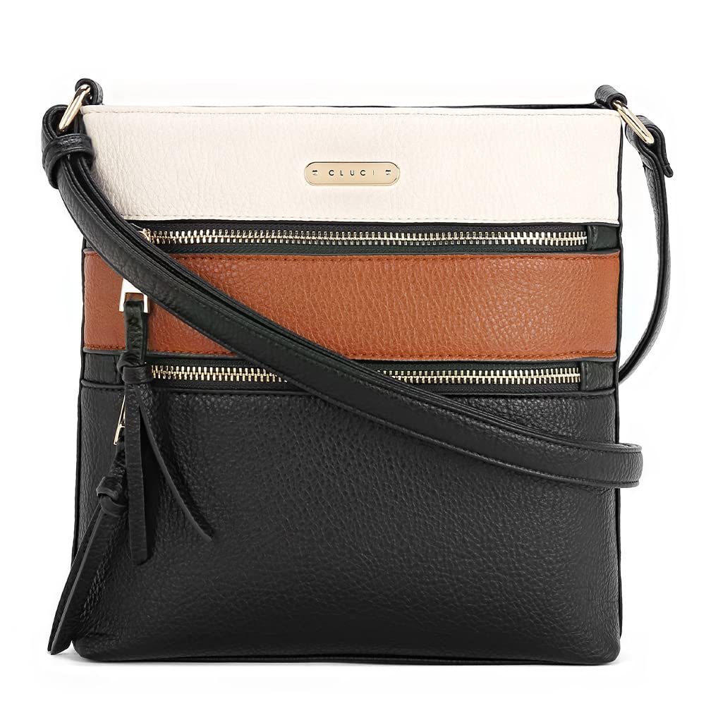Foto 2 pulgar | Bolsos Tipo Bandolera Cluci Para Mujer De Piel Suave Con Correa Ajustable - Venta Internacional.