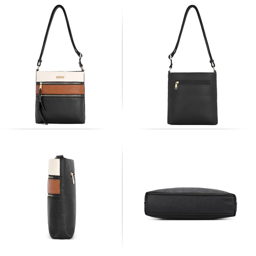Foto 7 pulgar | Bolsos Tipo Bandolera Cluci Para Mujer De Piel Suave Con Correa Ajustable - Venta Internacional.