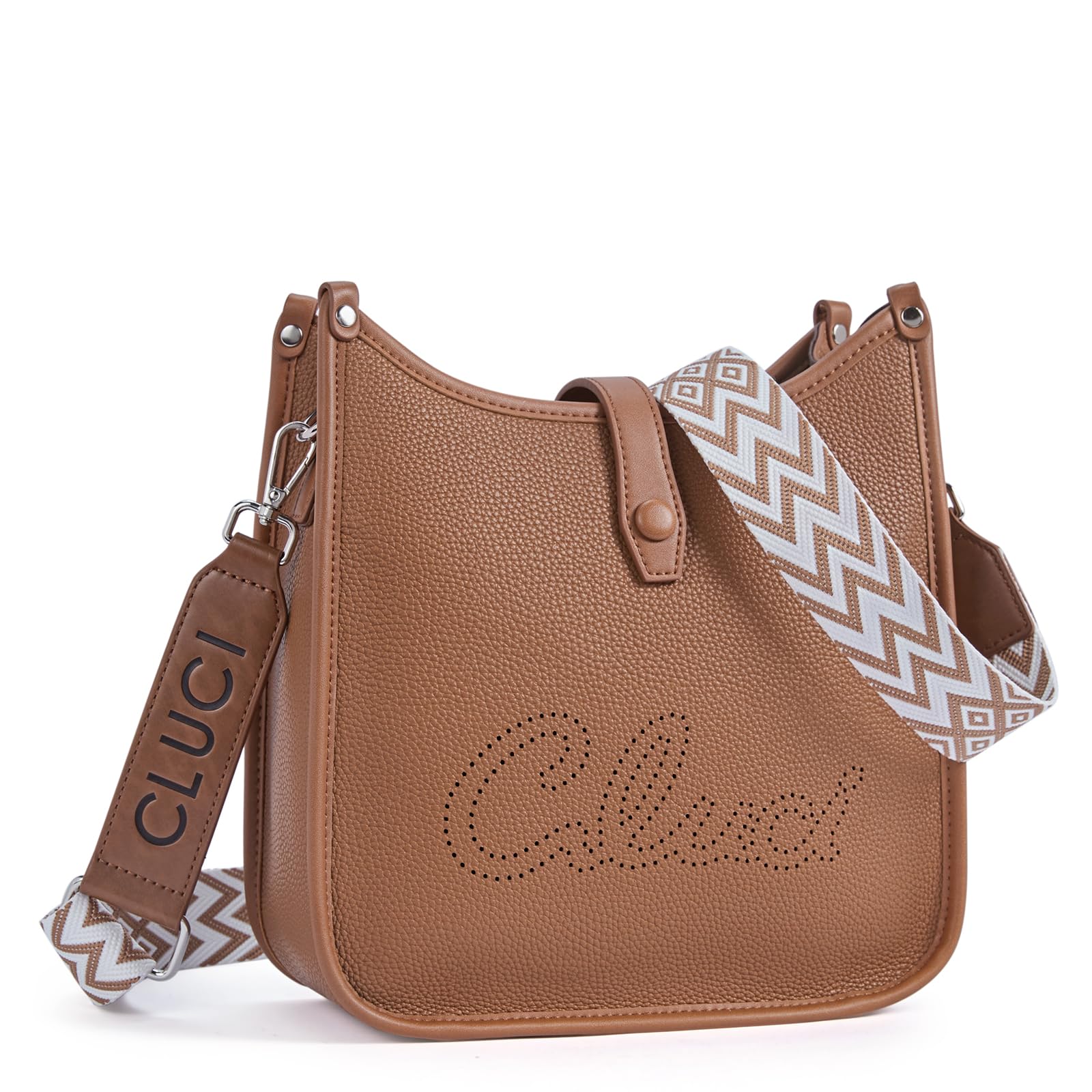 Bandolera Cluci Trendy Fashion De Cuero Vegano Para Mujer - Venta Internacional. $609