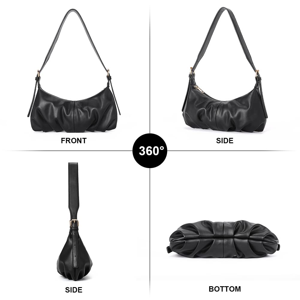 Foto 6 | Bolso De Hombro Cluci Dumpling Small Hobo De Cuero Vegano Para Mujer - Venta Internacional.