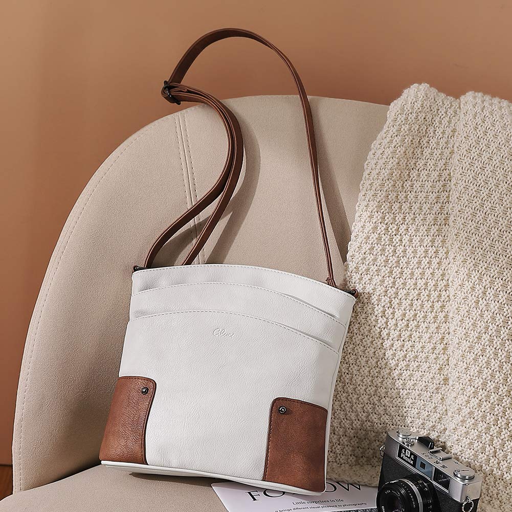 Foto 2 | Bandolera Cluci Leather Para Mujer, De Viaje, Estilo Vintage - Venta Internacional.