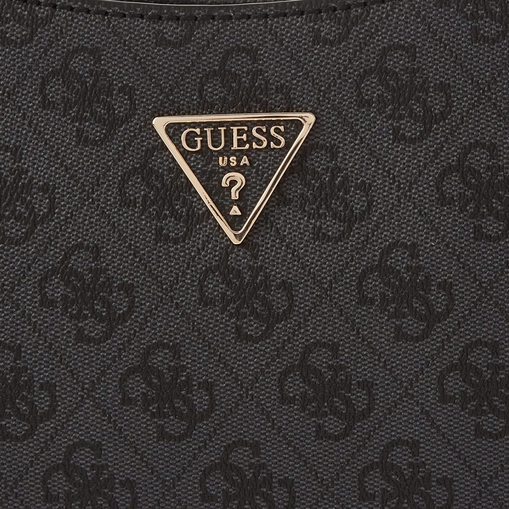 Foto 5 pulgar | Bandolera Guess Noelle Con Cremallera En La Parte Superior, Logotipo Coal, 11,5 X 7 X 2,75 Cm - Venta Internacional.