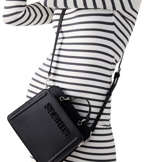 Foto 5 | Bolsa Steve Madden Bevelyn Murciélago Halloween Black
