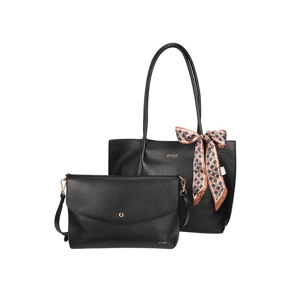 Foto 1 | Bolsa Tote Enso Mujer Eb243301ttb Negro Negro