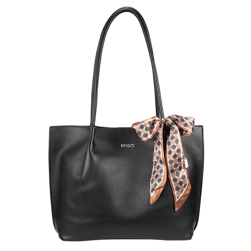 Foto 2 | Bolsa Tote Enso Mujer Eb243301ttb Negro Negro
