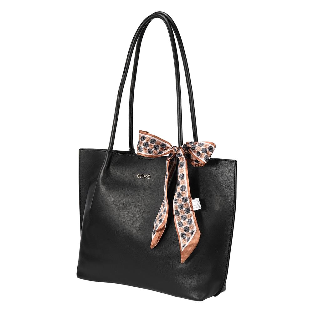 Foto 3 | Bolsa Tote Enso Mujer Eb243301ttb Negro Negro