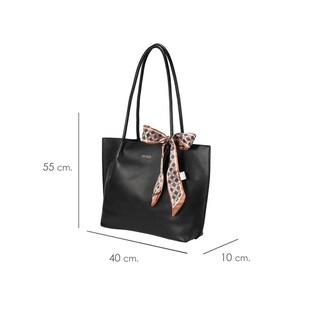 Foto 7 | Bolsa Tote Enso Mujer Eb243301ttb Negro Negro