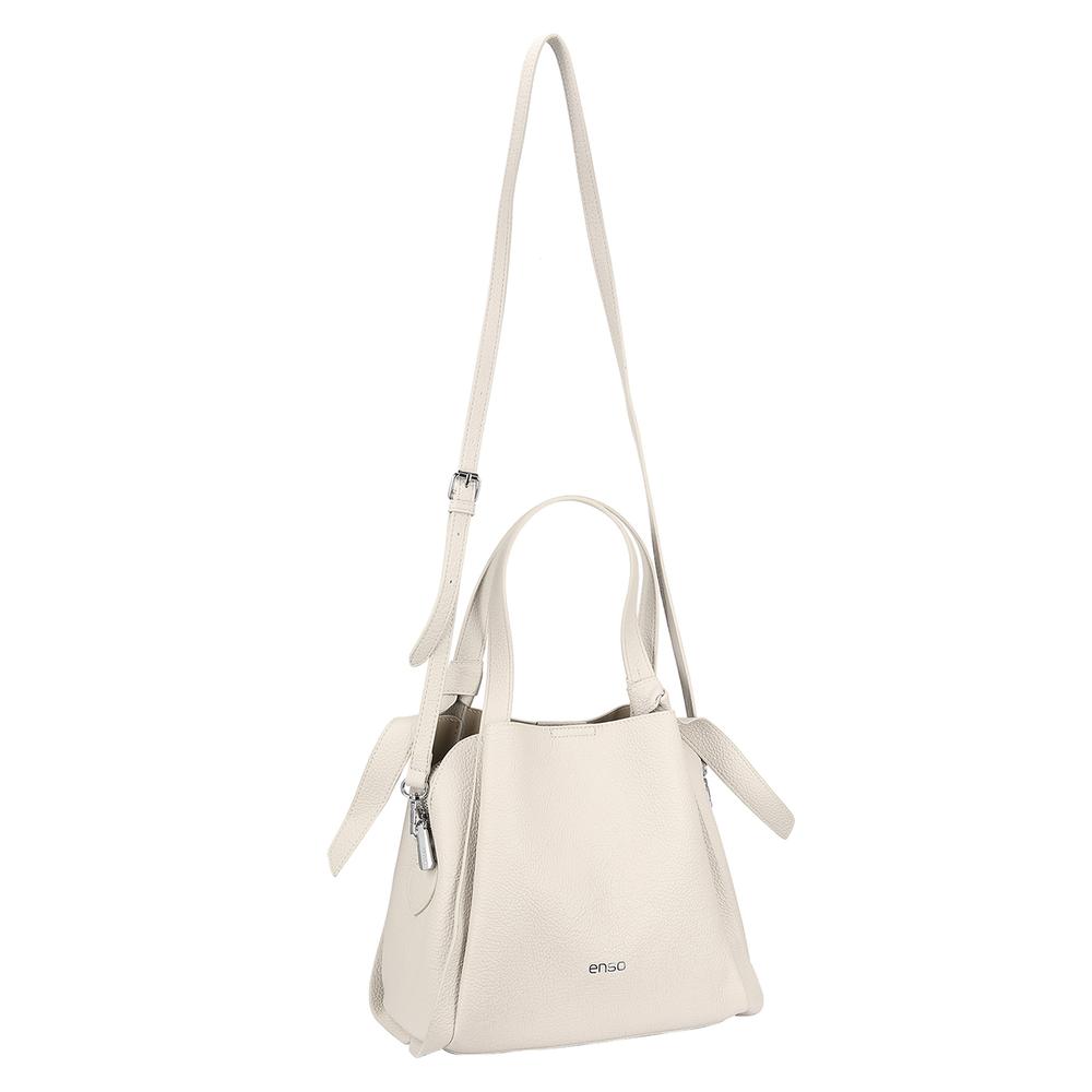 Foto 5 pulgar | Bolsa Tote Enso Mujer Eb244102ttw Off-white Blanco