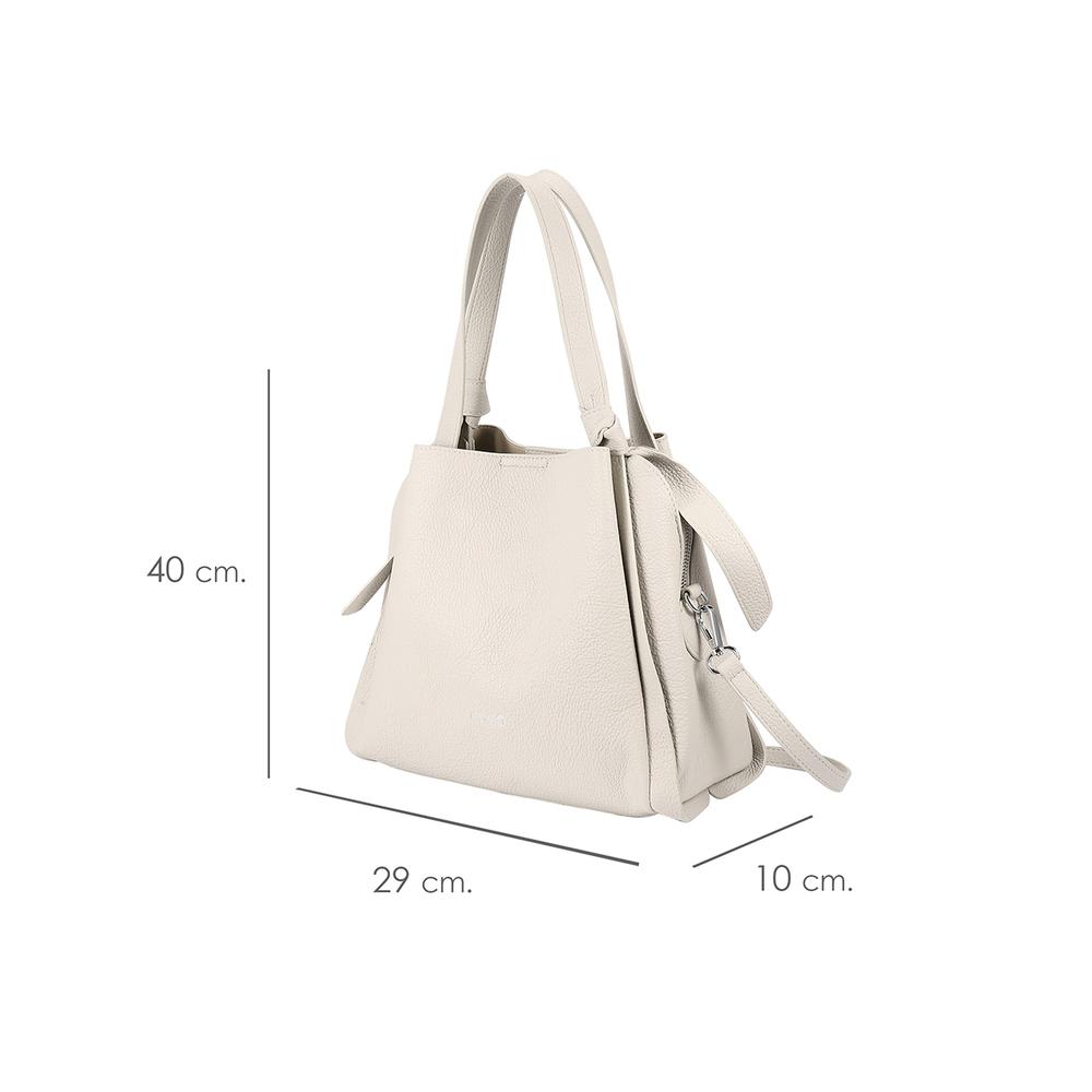 Foto 7 pulgar | Bolsa Tote Enso Mujer Eb244102ttw Off-white Blanco