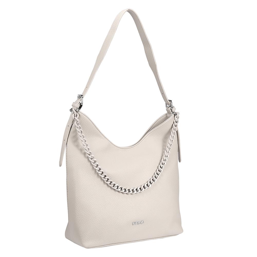 Foto 3 pulgar | Bolsa Hobo Enso Mujer Eb243306hbgr Off-white Blanco