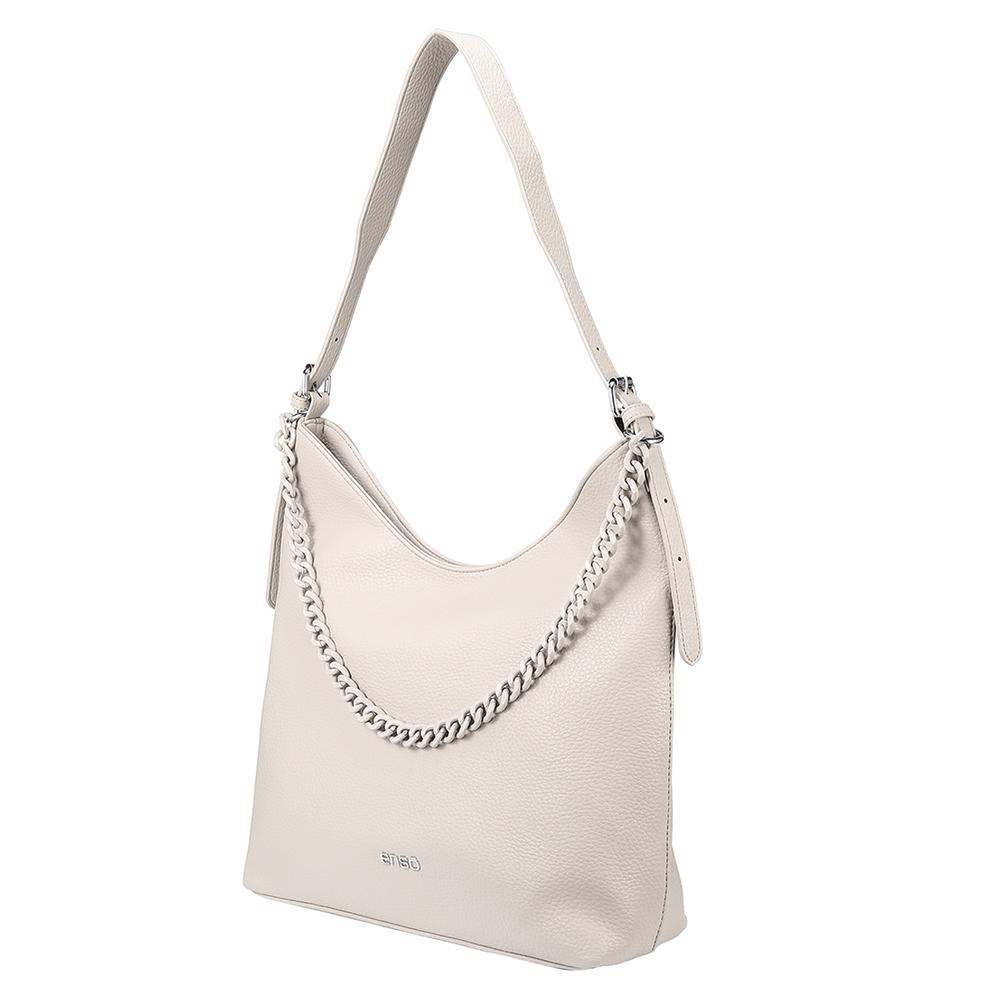 Foto 4 pulgar | Bolsa Hobo Enso Mujer Eb243306hbgr Off-white Blanco