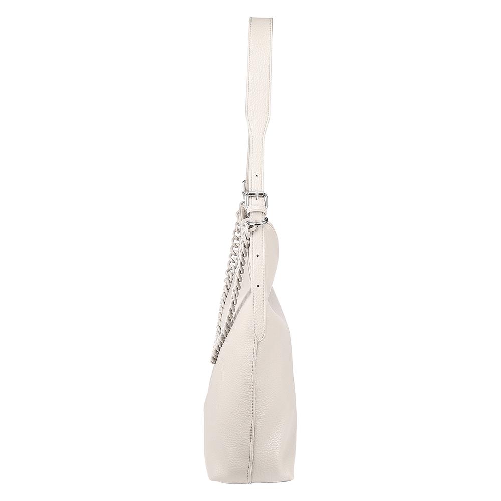 Foto 5 pulgar | Bolsa Hobo Enso Mujer Eb243306hbgr Off-white Blanco