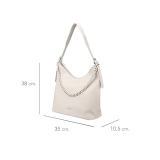 Foto 6 | Bolsa Hobo Enso Mujer Eb243306hbgr Off-white Blanco