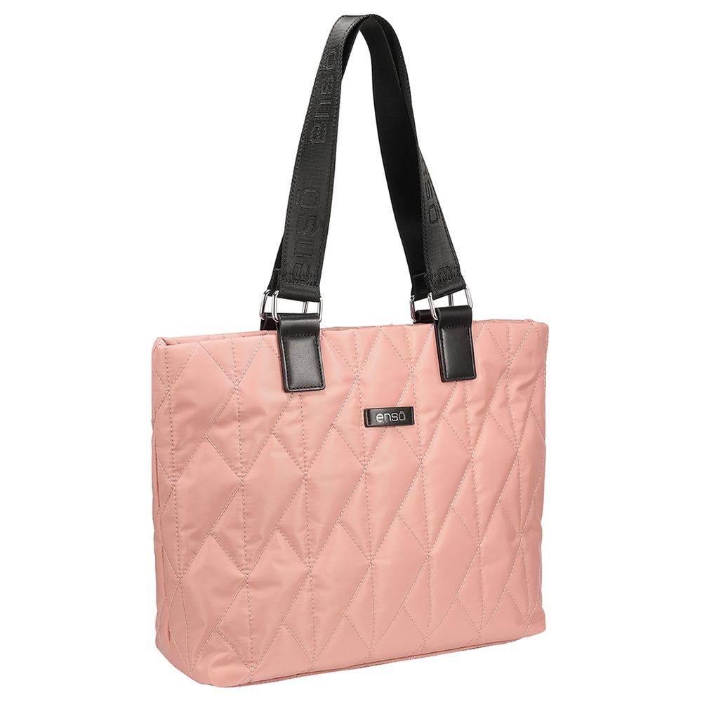 Foto 3 pulgar | Bolsa Tote Enso Mujer Eb244112ttp Rosa Rosa