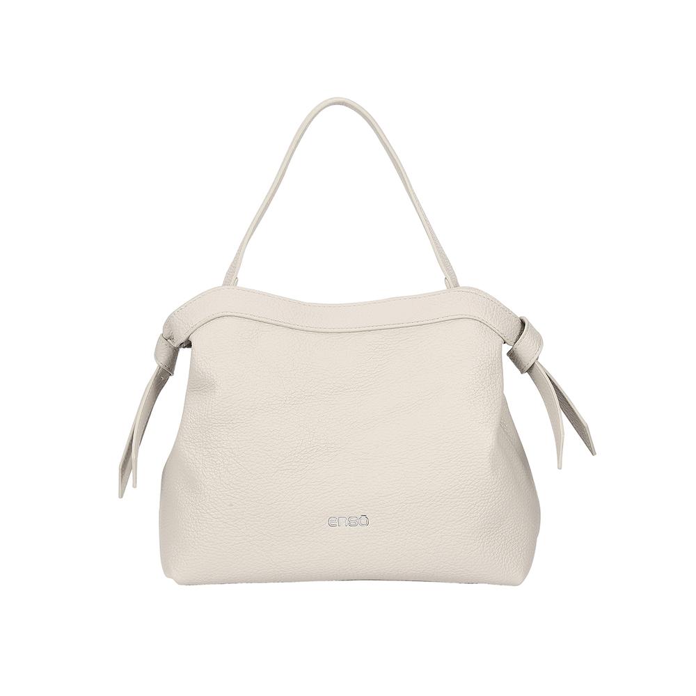 Bolsa Tote Enso Mujer Eb244105ttw Off-white Blanco