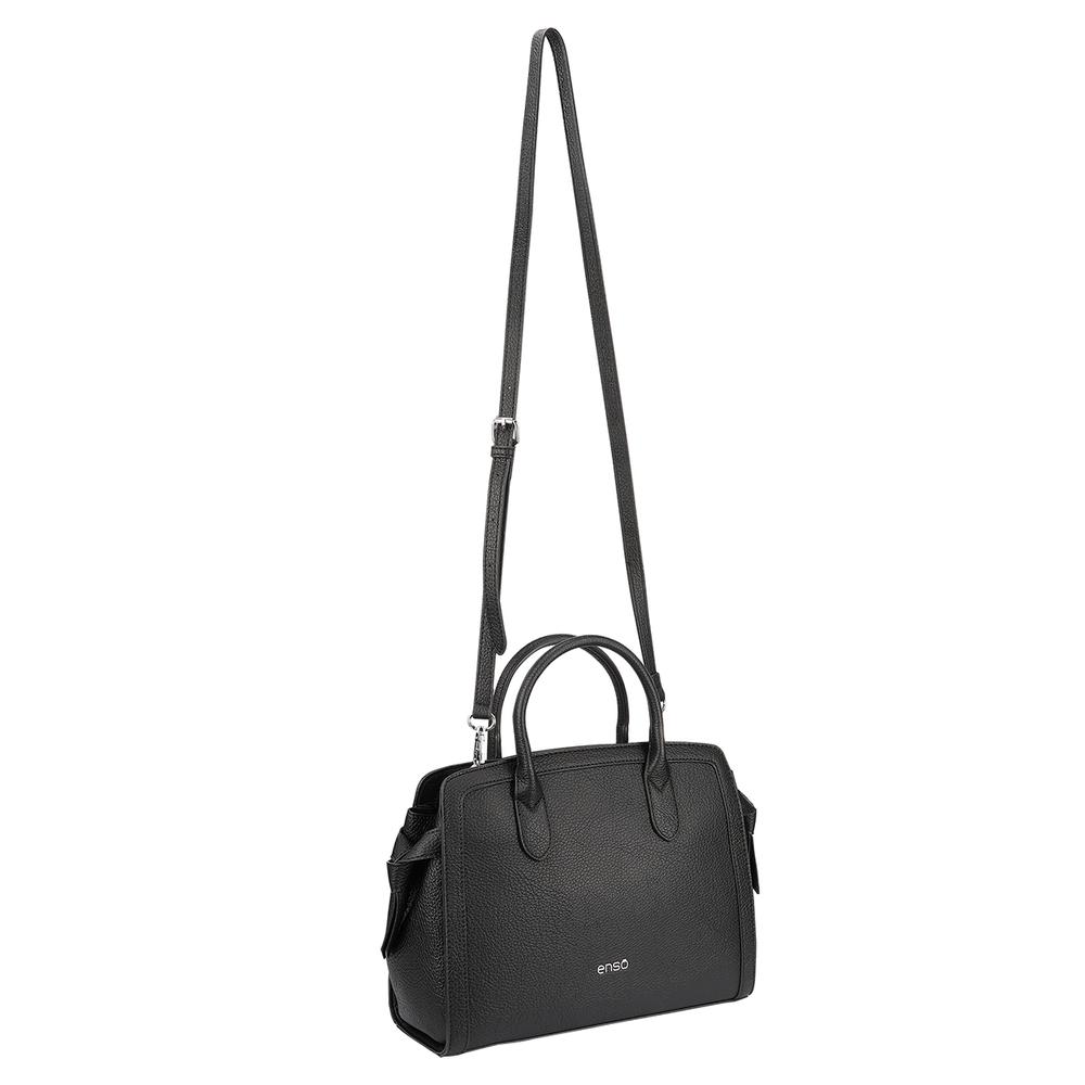 Foto 5 pulgar | Bolsa Satchel Enso Mujer Eb244107stb Negro Negro