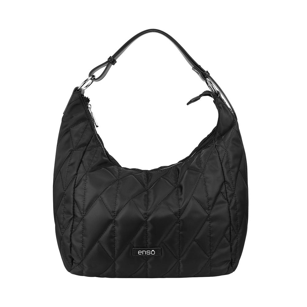 Foto 2 pulgar | Bolsa Hobo Enso Mujer Eb244113hbb Negro Negro