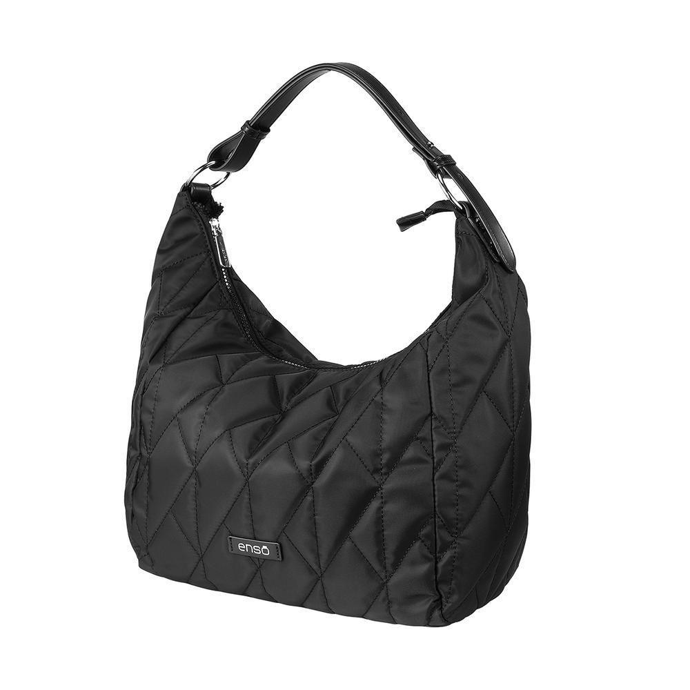 Foto 3 pulgar | Bolsa Hobo Enso Mujer Eb244113hbb Negro Negro