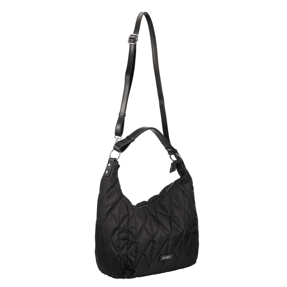 Foto 4 | Bolsa Hobo Enso Mujer Eb244113hbb Negro Negro