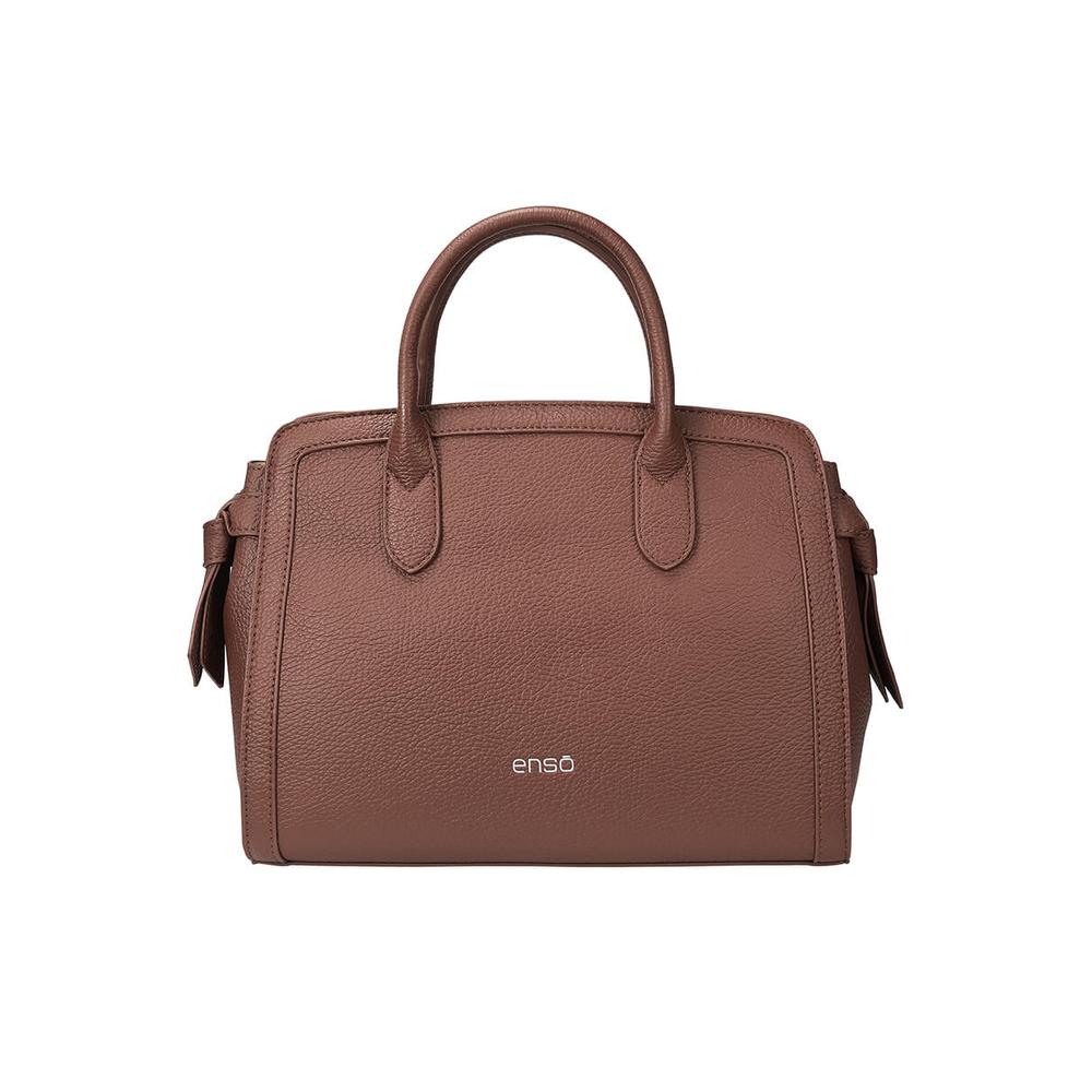 Foto 2 pulgar | Bolsa Satchel Enso Mujer Eb244109stbu Café Cafe