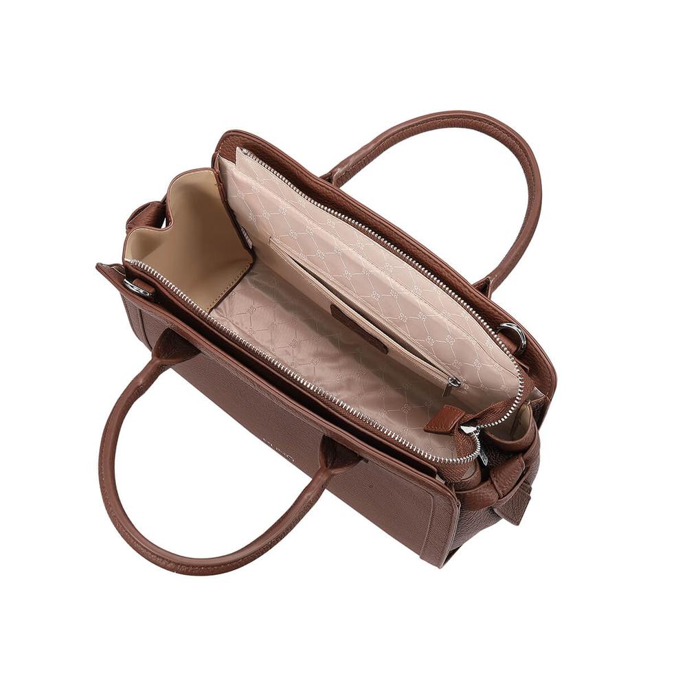 Foto 3 | Bolsa Satchel Enso Mujer Eb244109stbu Café Cafe