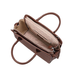 Foto 3 | Bolsa Satchel Enso Mujer Eb244109stbu Café Cafe