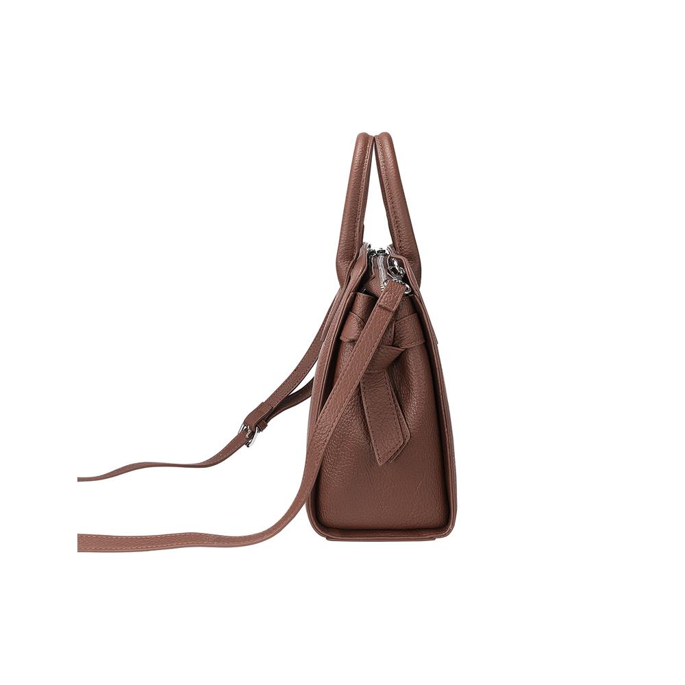 Foto 6 pulgar | Bolsa Satchel Enso Mujer Eb244109stbu Café Cafe