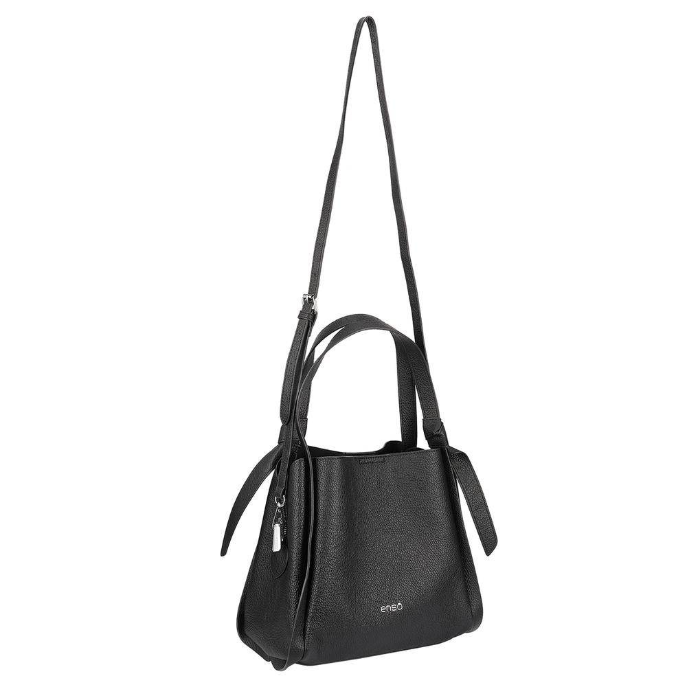 Foto 6 pulgar | Bolsa Tote Enso Mujer Eb244101ttb Negro Negro