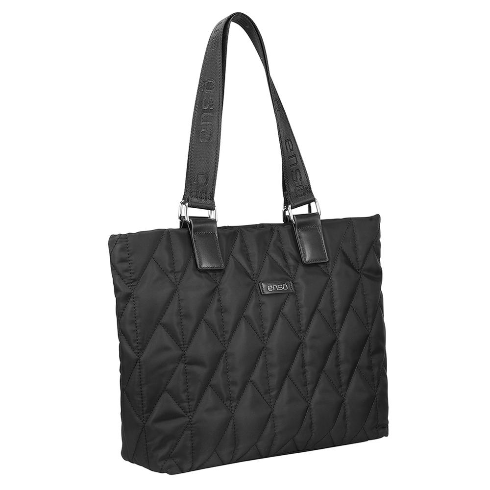 Foto 6 pulgar | Bolsa Tote Enso Mujer Eb244110ttb Negro Negro