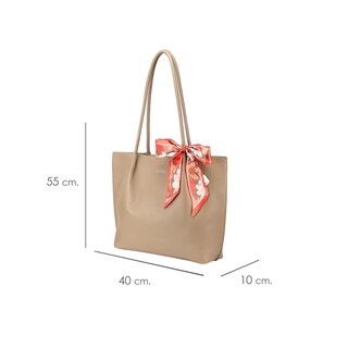 Foto 7 | Bolsa Tote Enso Mujer Eb243302ttbe Beige Beige