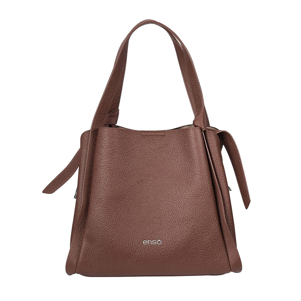 Bolsa Tote Enso Mujer Eb244103ttbu Café Cafe