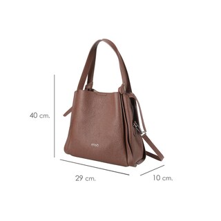 Foto 6 | Bolsa Tote Enso Mujer Eb244103ttbu Café Cafe