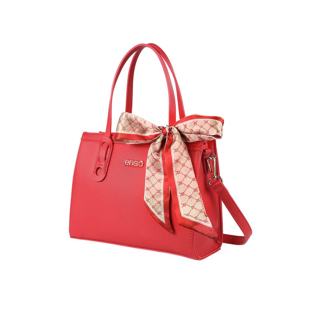 Foto 4 pulgar | Bolsa Mini Tote Enso Mujer Eb243315ttr Rojo Rojo