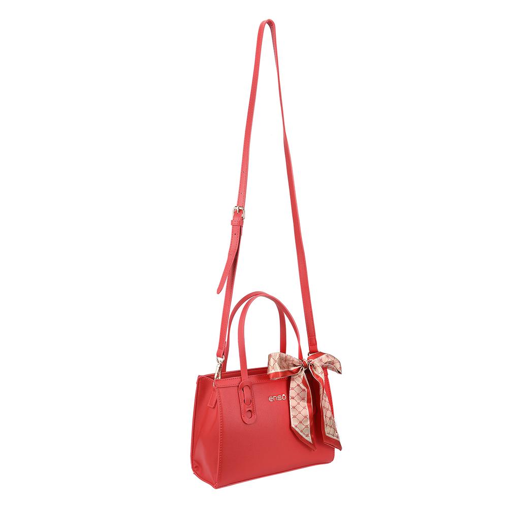 Foto 5 pulgar | Bolsa Mini Tote Enso Mujer Eb243315ttr Rojo Rojo