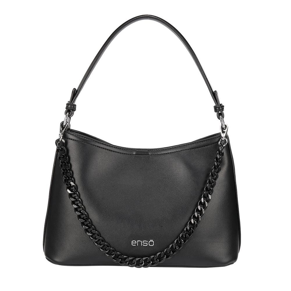Bolsa Satchel Enso Mujer Eb243307stb Negro Negro