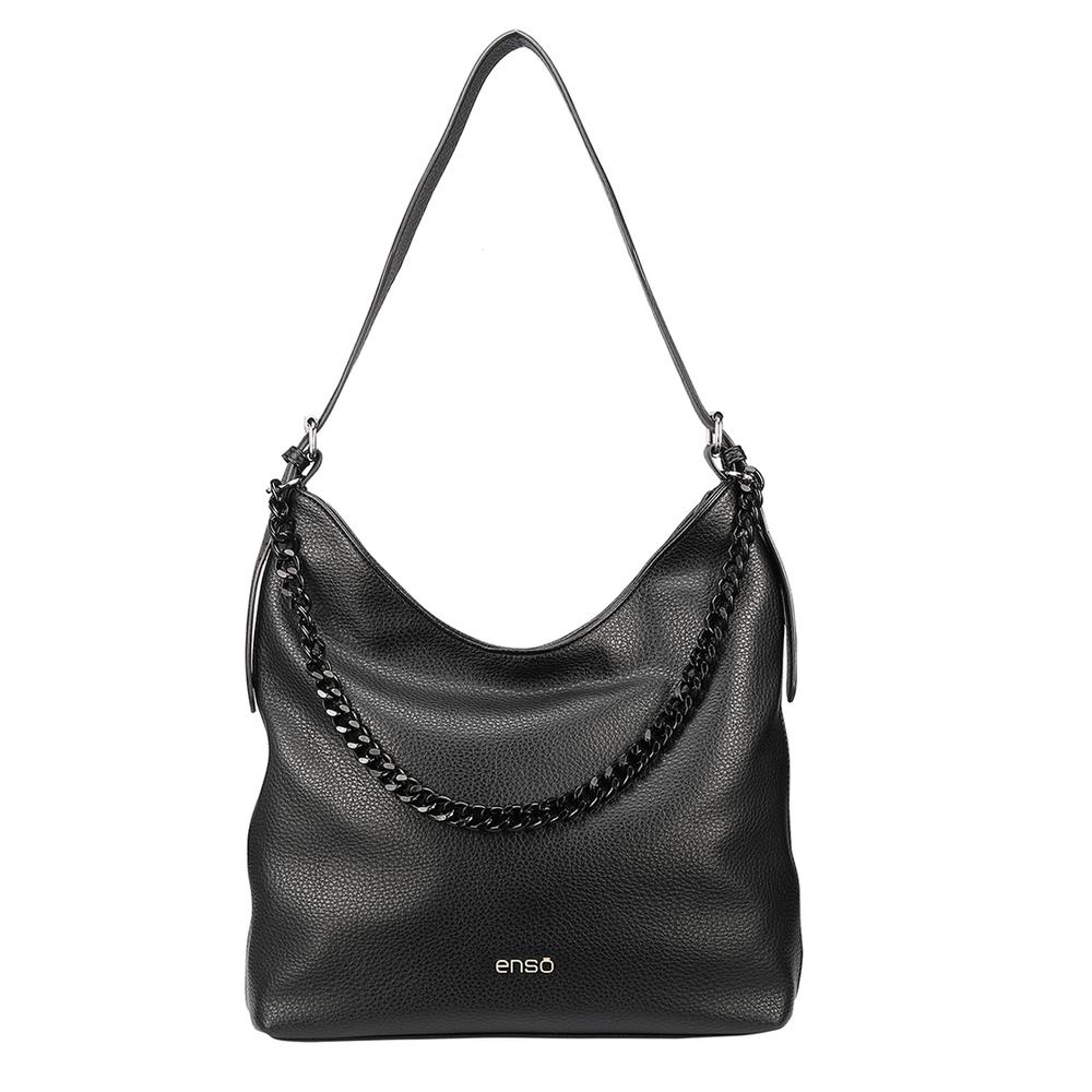 Bolsa Hobo Enso Mujer Eb243305hbb Negro Negro