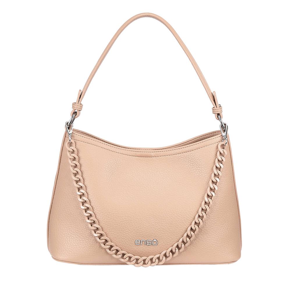 Foto 2 pulgar | Bolsa Satchel Enso Mujer Eb243308stp Beige Beige