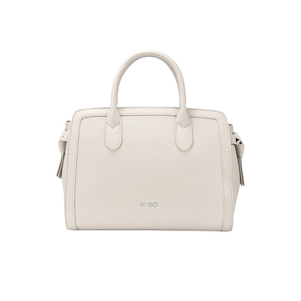 Foto 2 pulgar | Bolsa Satchel Enso Mujer Eb244108stw Off-white Blanco