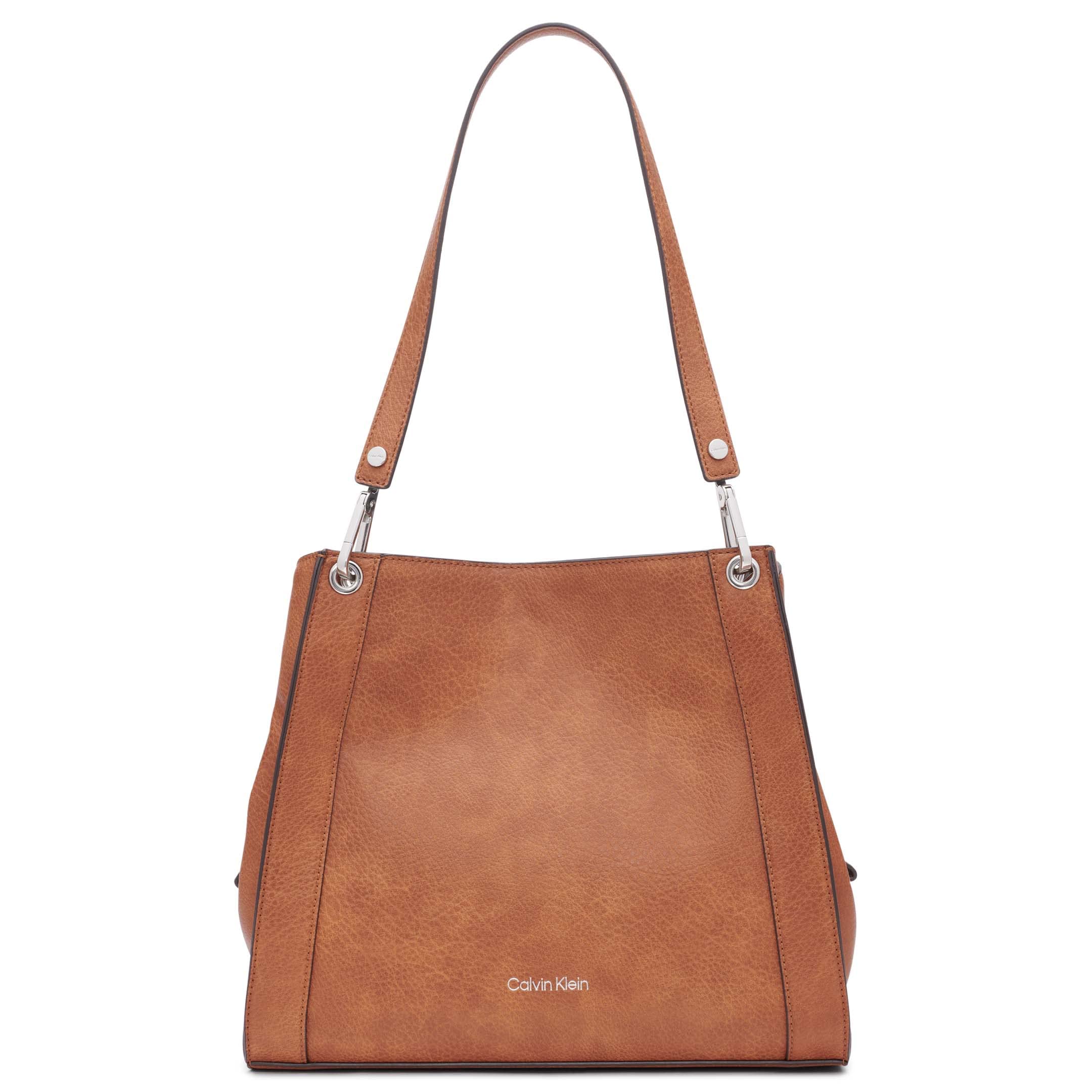 Bolso De Hombro Calvin Klein Reyna Novelty Con Triple Compartimento - Venta Internacional.