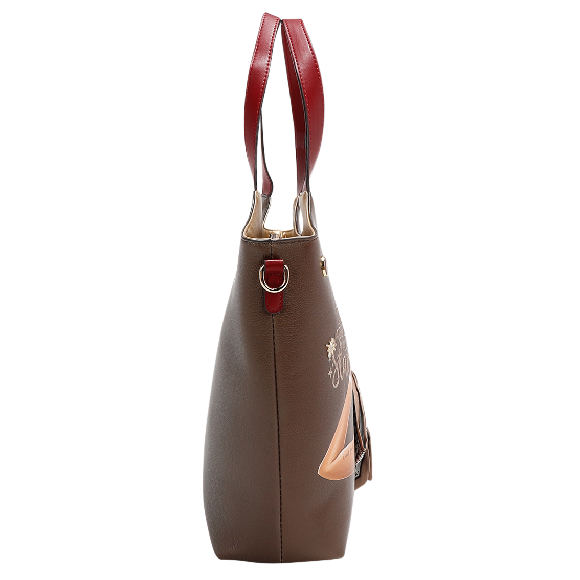 Foto 2 | Bolsa Tote Con Bolsillo Nicole Lee Pedreria Blind Date Fw24