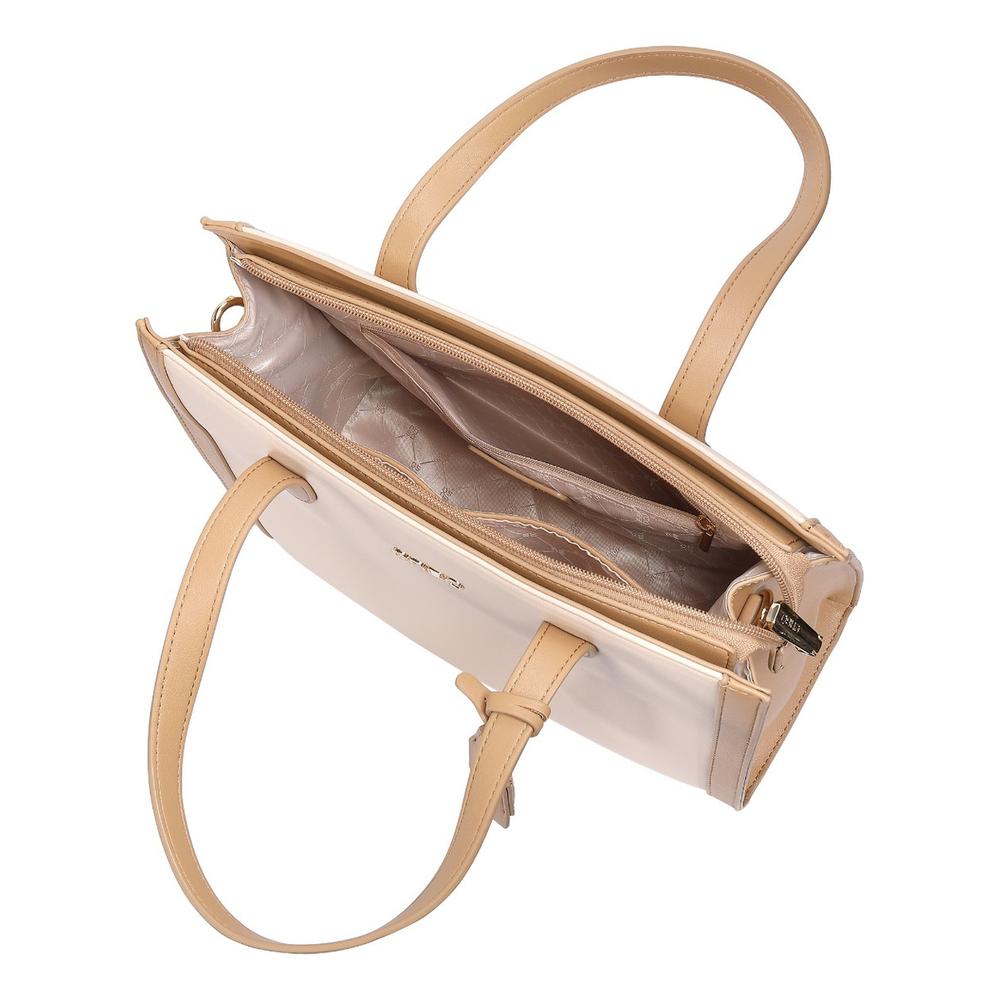 Foto 4 pulgar | Bolsa Tote Enso Soleil Chic Mujer Eb2432ttbe12 Beige/camel Beige