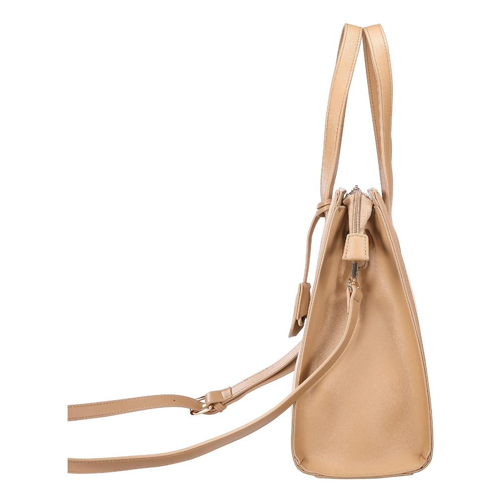 Foto 5 pulgar | Bolsa Tote Enso Soleil Chic Mujer Eb2432ttbe12 Beige/camel Beige