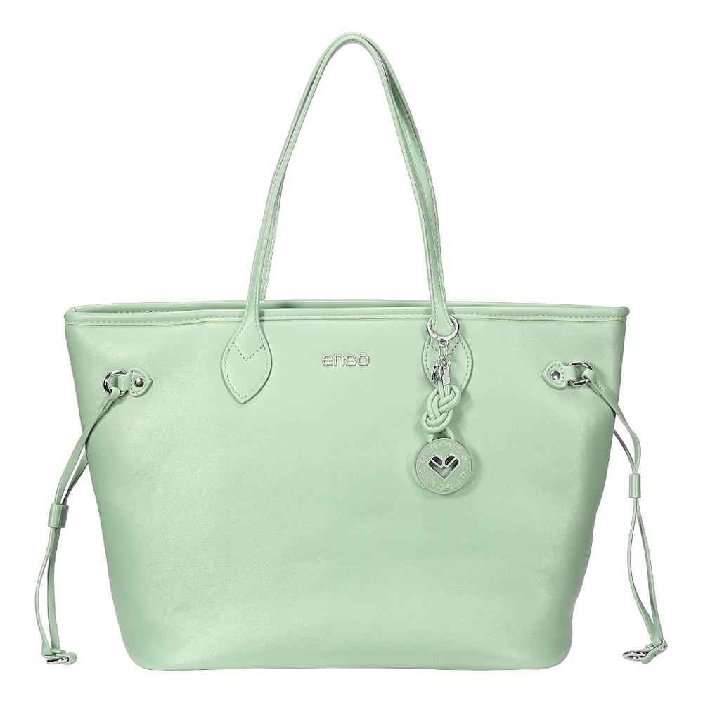 Foto 3 pulgar | Bolsa Tote Enso Amor De Verano Mujer Eb2432ttg06 Verde Verde